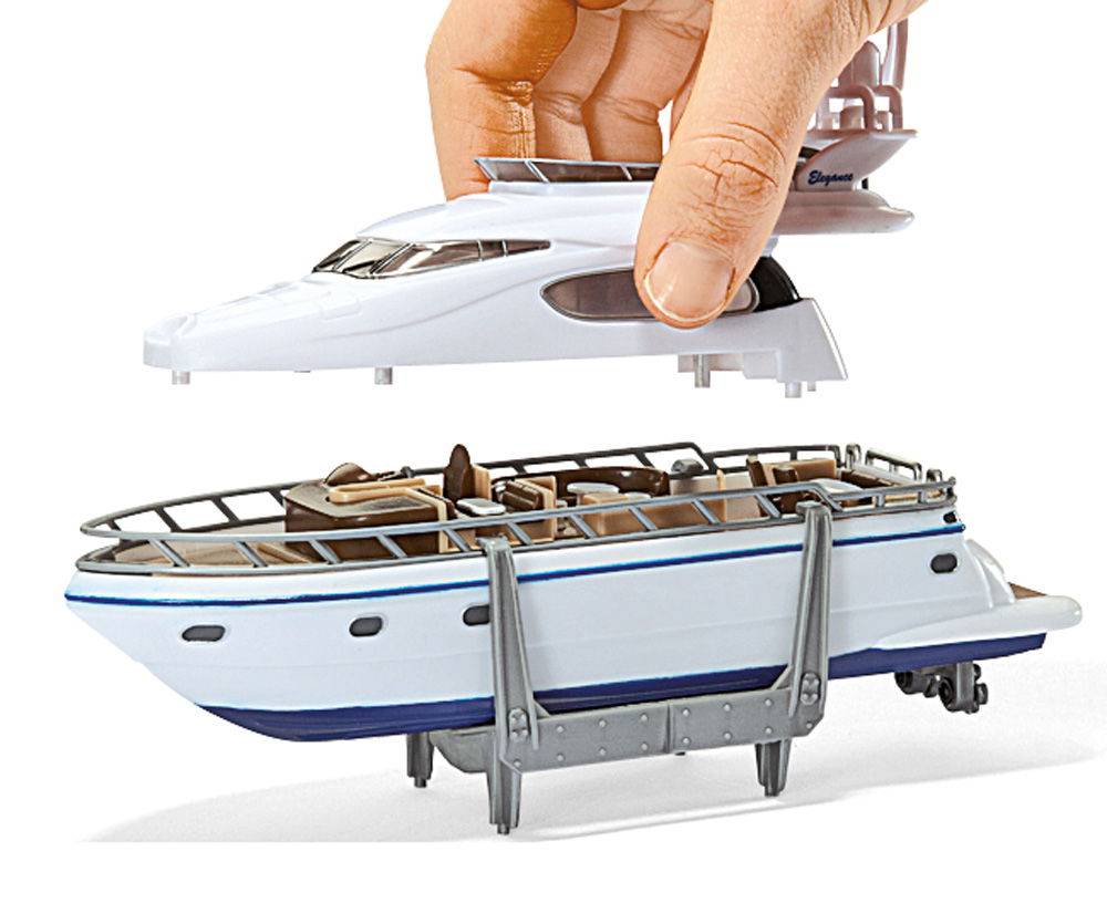 Siku Schwertransport mit Yacht 10184900001 Bis zu 55% Rabatt