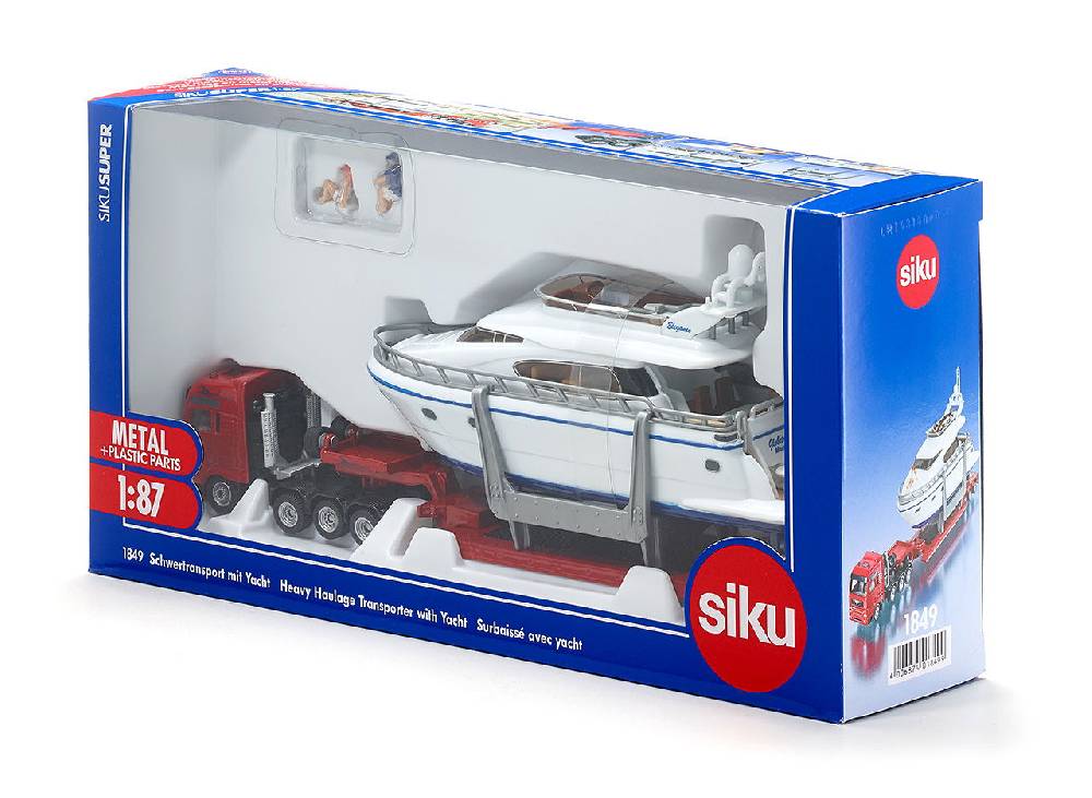 Siku Schwertransport mit Yacht 10184900001 Bis zu 55% Rabatt