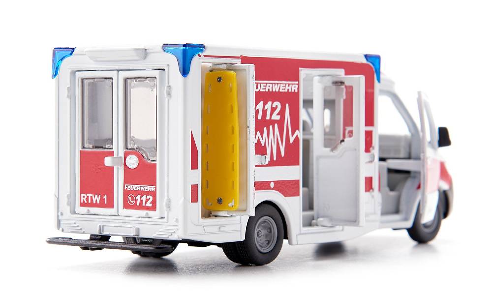 Siku Mercedes-Benz Sprinter MiesenTyp C Rettungswagen 10211500001 Nur noch ein Tag übrig