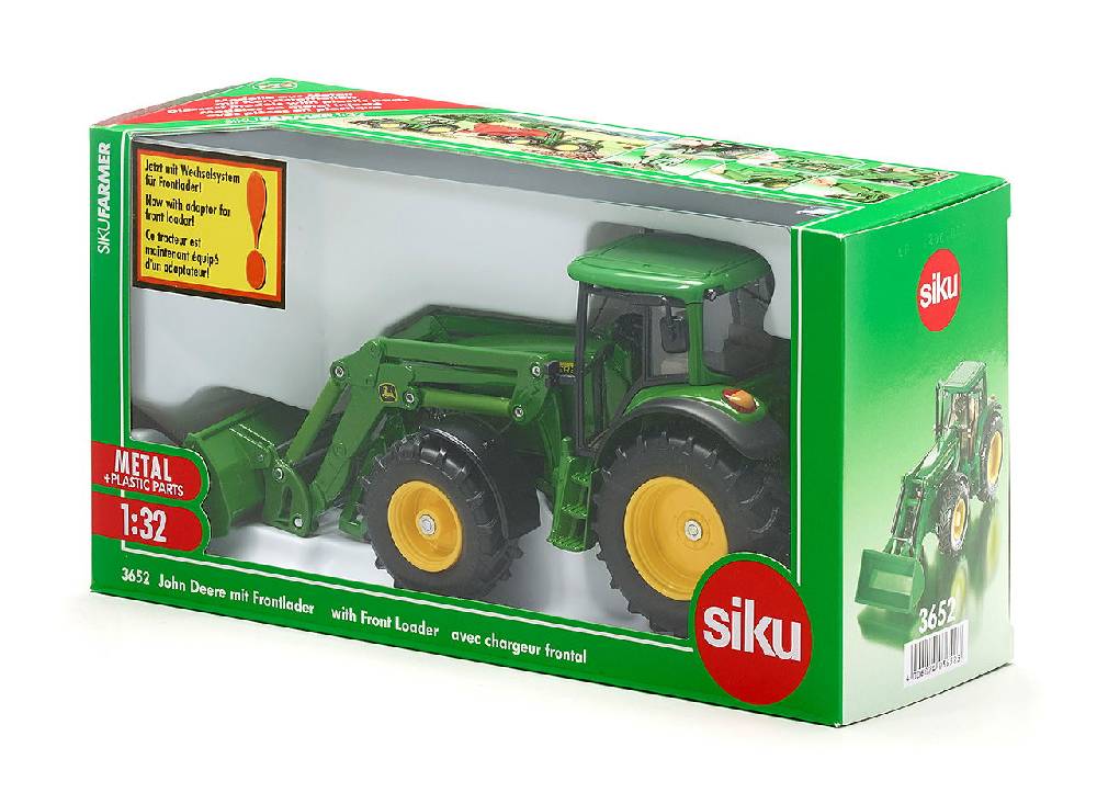 Siku John Deere mit Frontlader 10365200001 Fabrikladen
