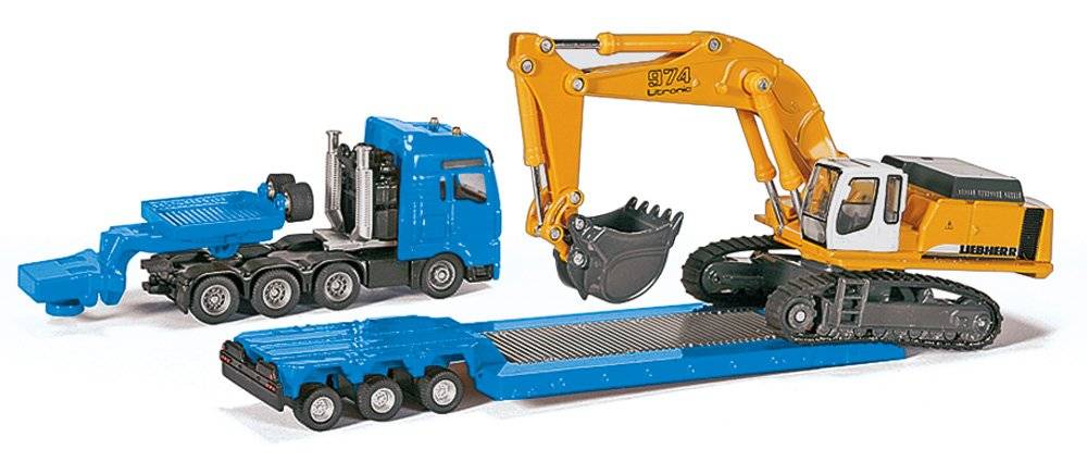 Siku Schwertransporter mit Tiefbettauflieger 10184700003 Outlet