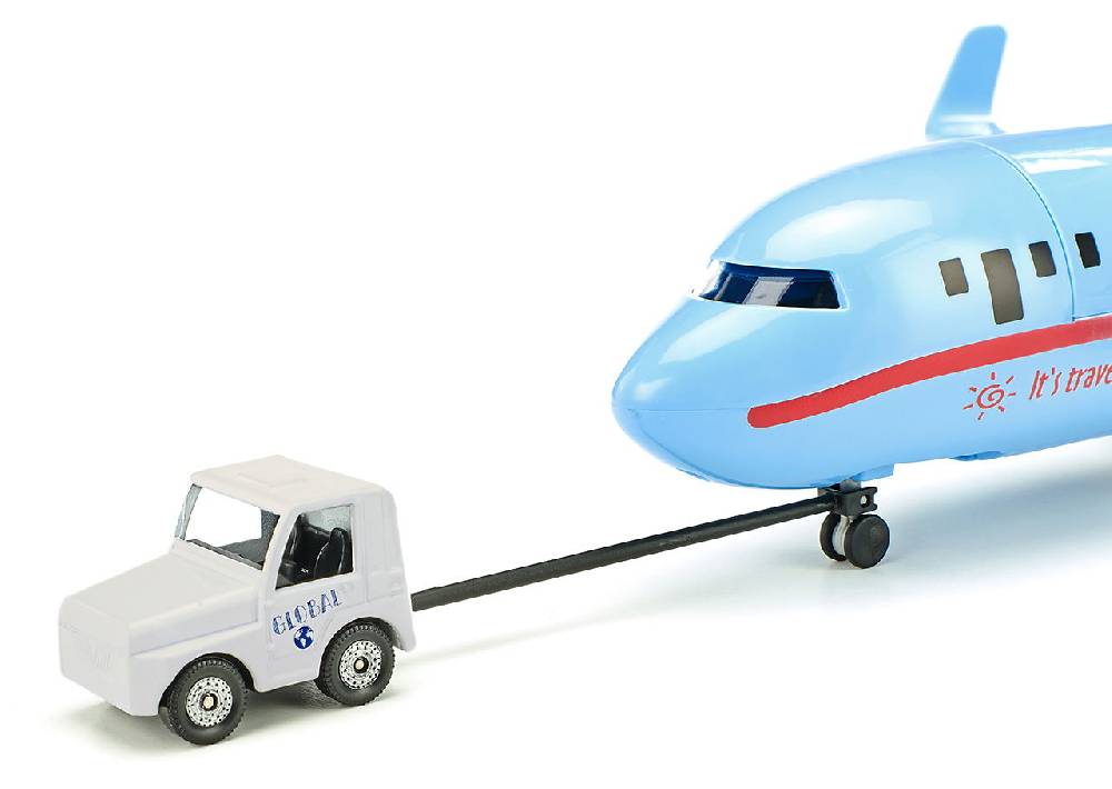 Siku Verkehrsflugzeug mit Zubehör 10540200001 Schlussverkauf