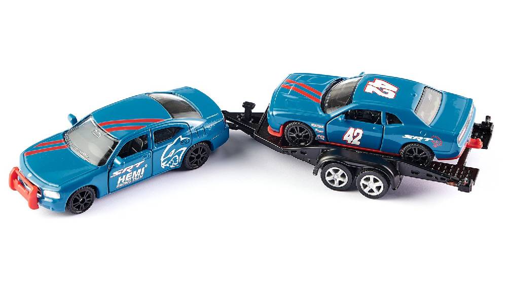 Siku Dodge Charger mit Dodge Challenger SRT Racing 10256500001 Kostenloser Versand