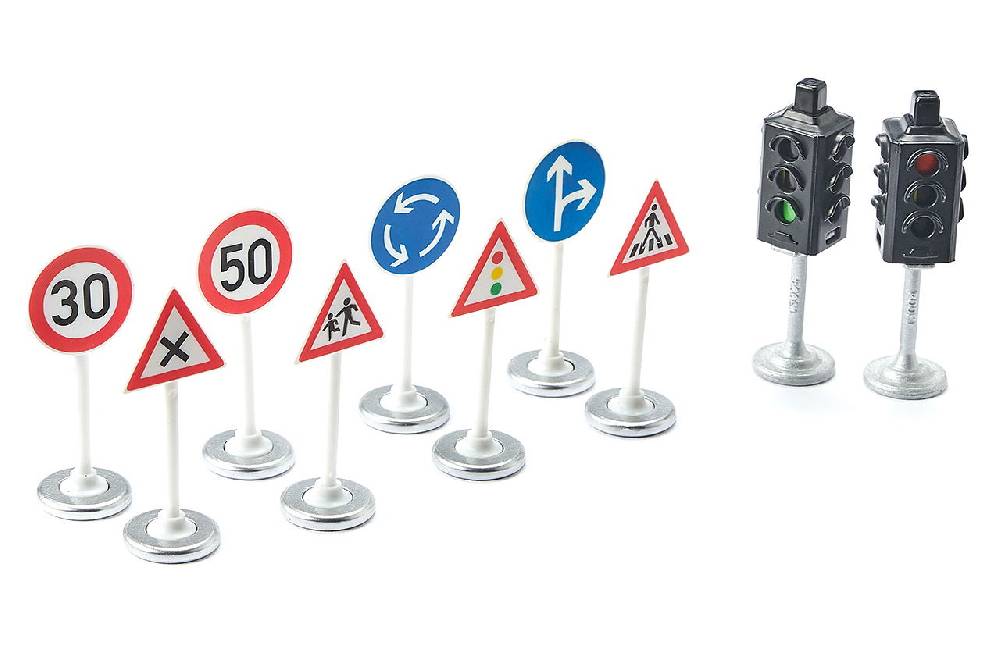 Siku Ampeln mit Verkehrsschildern 10559700004 Muttertagsangebot