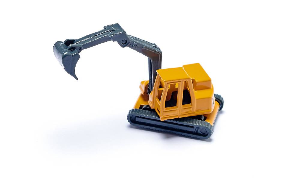 Siku Tieflader mit Bagger 10161100002 Letzter Tag