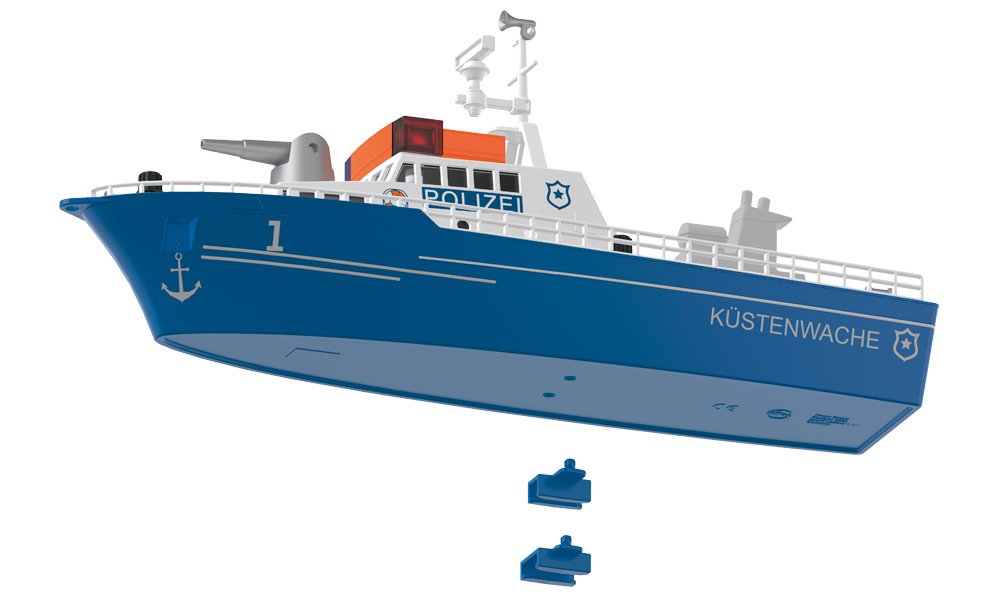 Siku Polizeiboot 10540100001 Begrenzte Freigabe