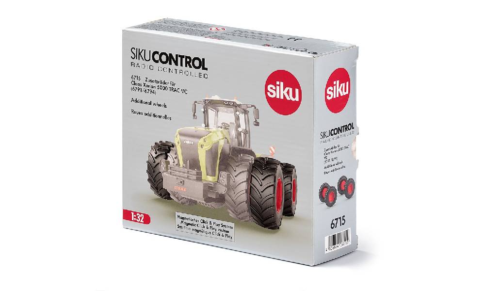 Siku Zusatzräder für Claas Xerion 5000 TRAC VC 10671500000 Letzter Tag