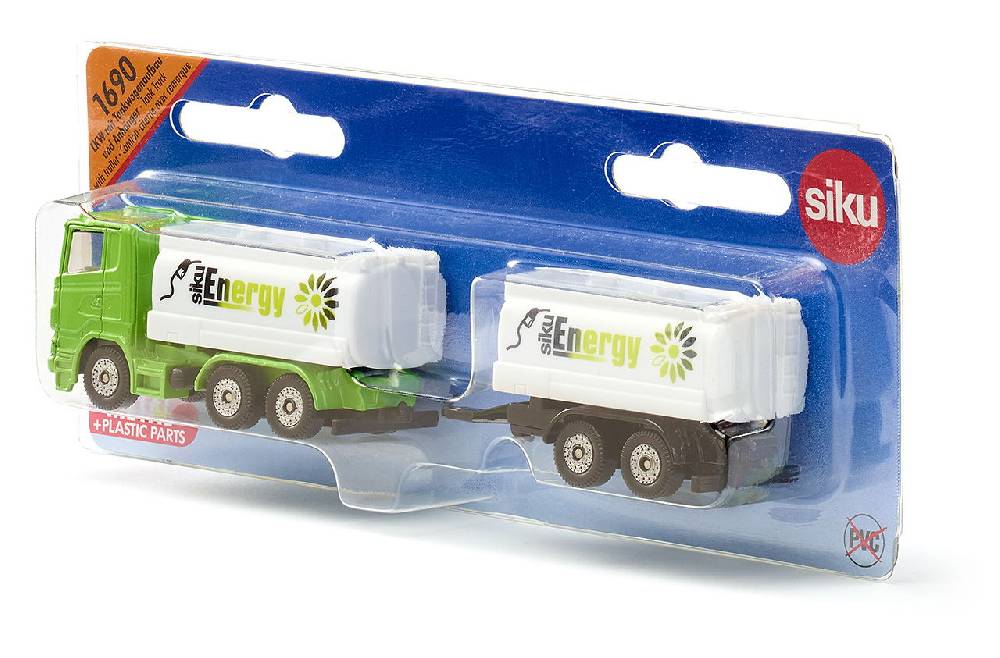 Siku LKW mit Tankwagenaufbau und Anhänger 10169000001 Vierteljährliche Förderung