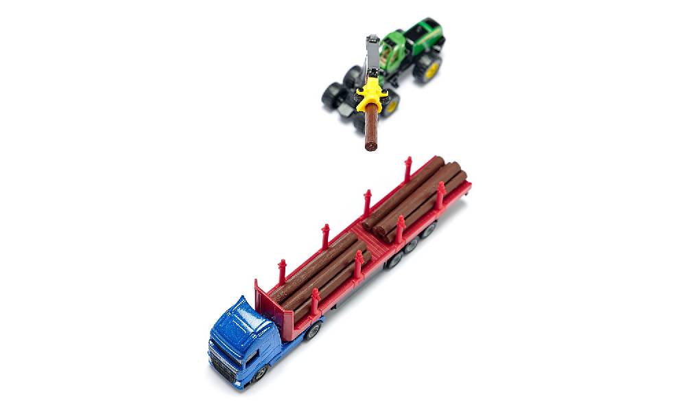 Siku Holz-Transport-LKW 10165900002 Großer Ausverkauf