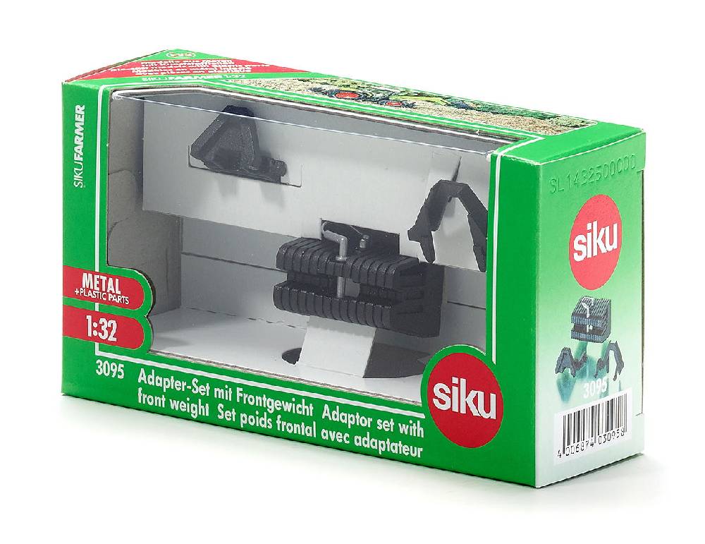 Siku Adapter-Set mit Frontgewicht 10309500001 Begrenztes Angebot