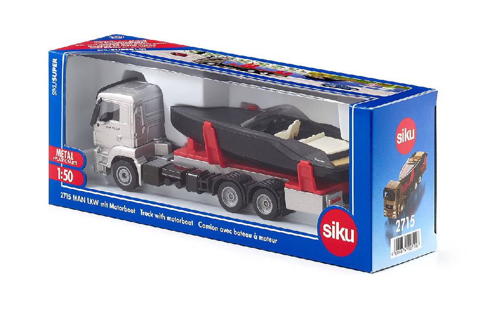 Siku MAN LKW mit Motorboot 10271500001 Letzter Tag