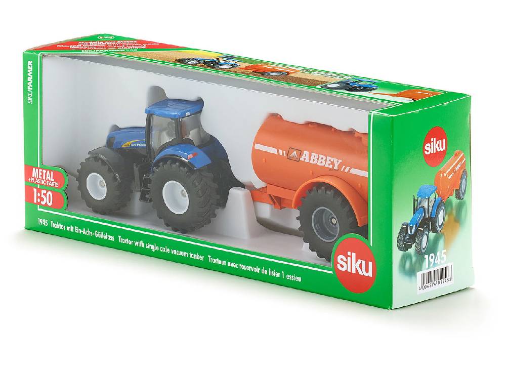 Siku Traktor mit Ein-Achs-Güllefass 10194500001 Tiefpreis