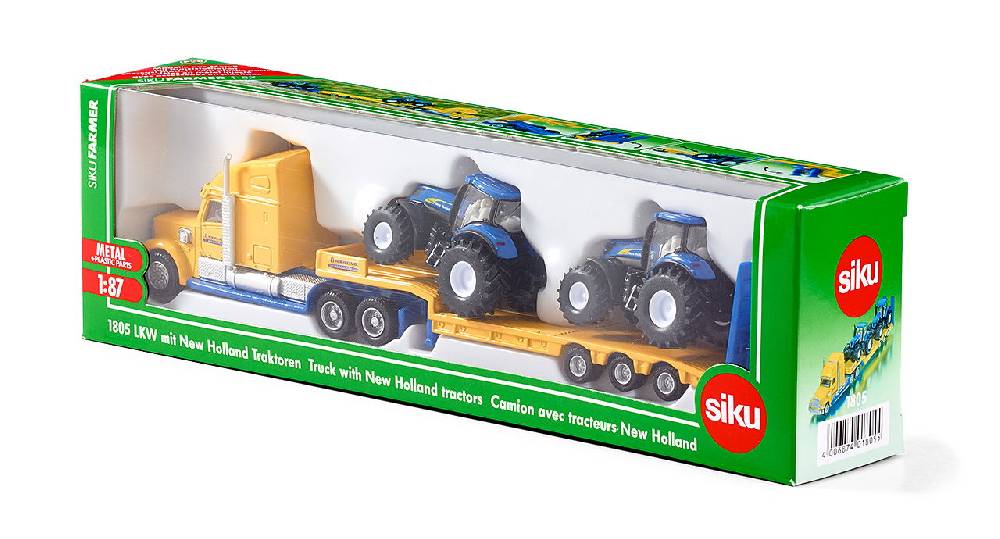 Siku LKW mit New Holland Traktoren 10180500001 Kostenloser Versand international