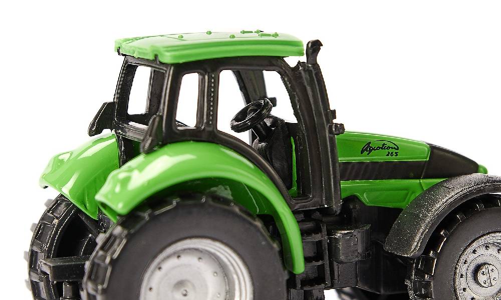 Siku DEUTZ-FAHR mit Fortuna 2-Achs Anhänger 10160600000 Fabrik Onlineshop