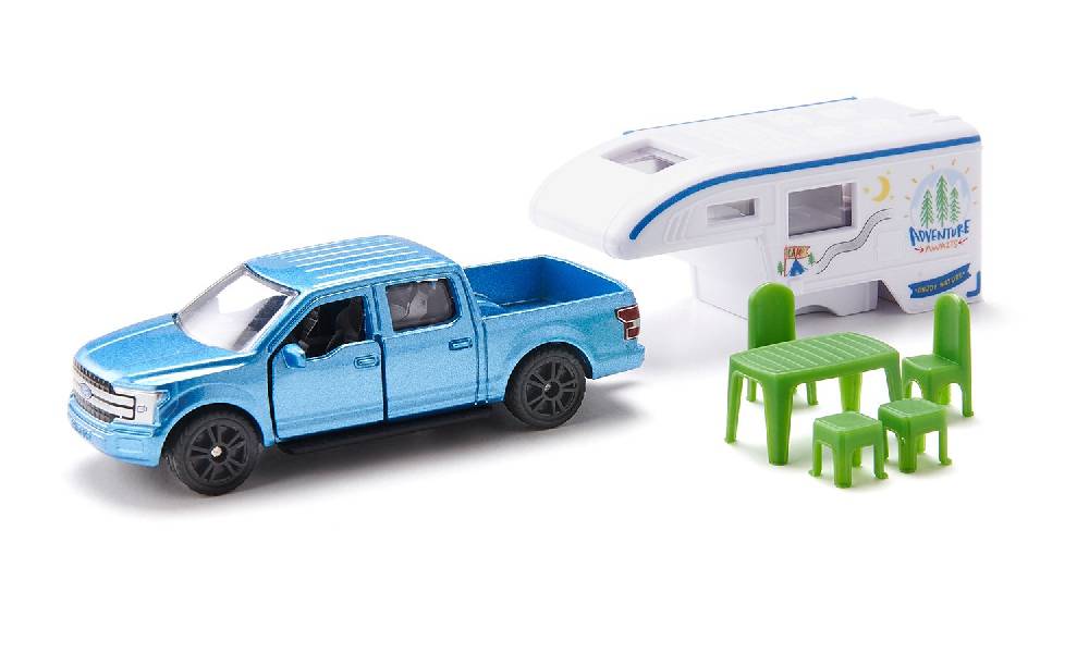 Siku Ford F150 Pick-Up Camper 10169300001 Flash Sale