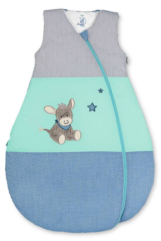 Sterntaler Achlafsack 110cm Esel Emmi in Blau/Türkis