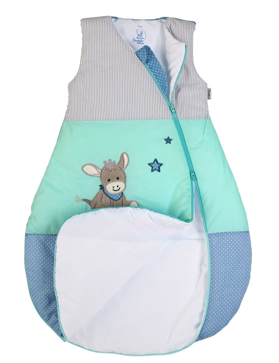 Sterntaler Achlafsack 110cm Esel Emmi in Blau/Türkis Blitzverkäufe