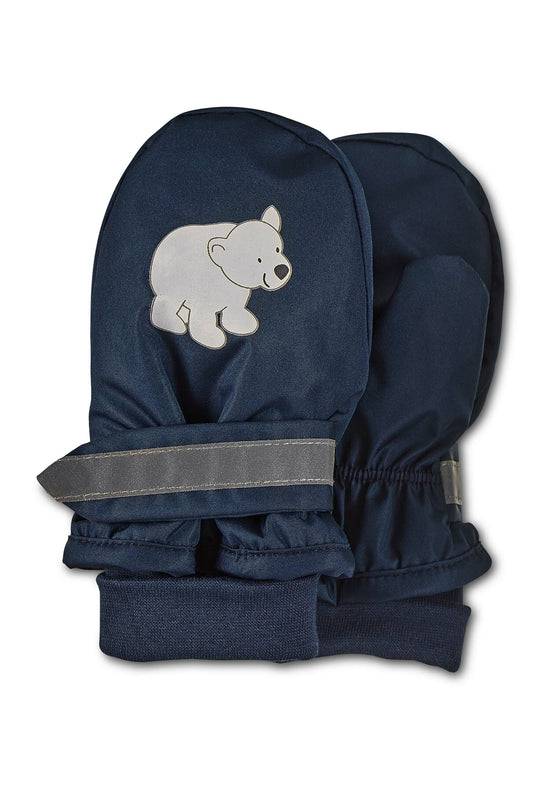 Sterntaler Fäustlinge aus Funktionsmaterial mit Print Eisbär
