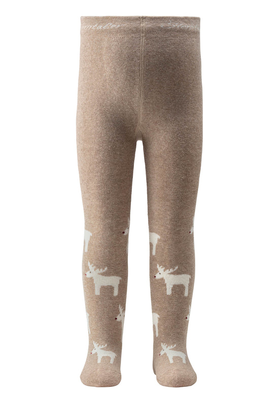 Sterntaler Weihnachtsstrumpfhose aus Baumwoll-Mischgewebe