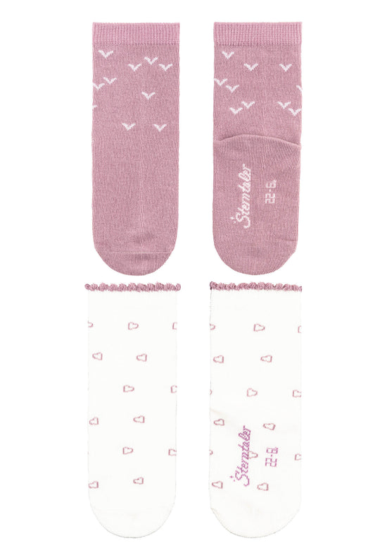 Sterntaler Socken 6er Pack Herzen aus Baumwoll-Mischgewebe Neuheiten