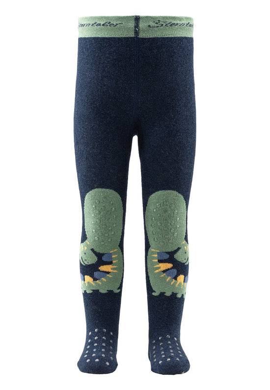 Sterntaler Krabbelstrumpfhose Dino aus Baumwoll-Mischgewebe