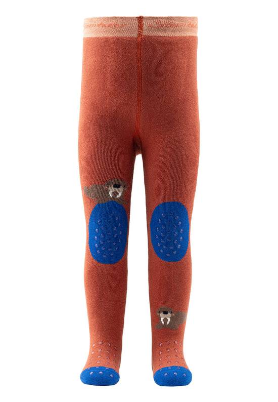 Sterntaler Krabbelstrumpfhose Walross aus Baumwoll-Mischgewebe