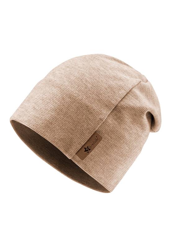 Sterntaler Beanie aus Mischgewebe in Melange-Optik