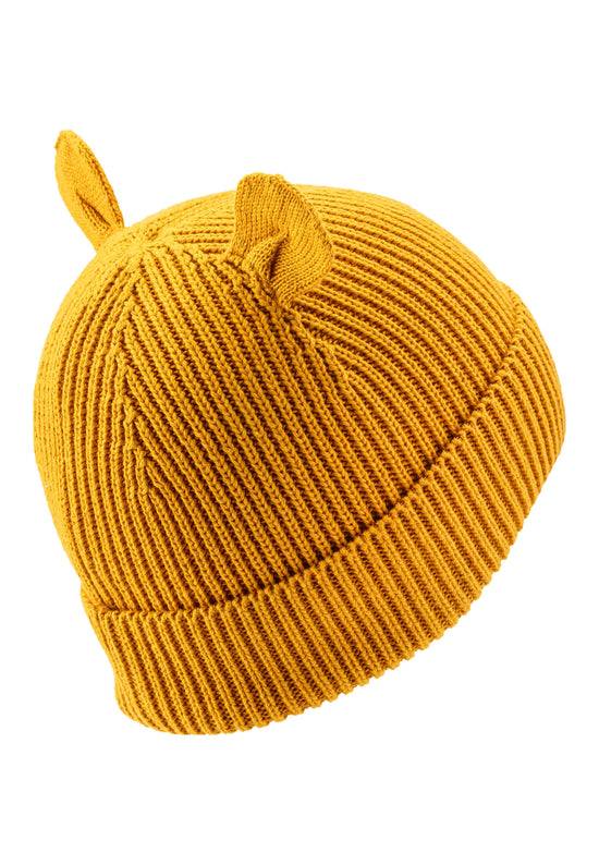 Sterntaler GOTS Strickmütze mit Ohren und Umschlag Sonderangebot der Fabrik