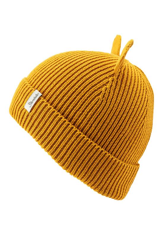 Sterntaler GOTS Strickmütze mit Ohren und Umschlag Sonderangebot der Fabrik