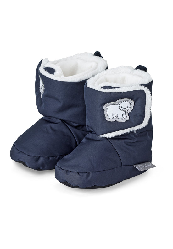 Sterntaler Baby-Schuh aus Funktionsmaterial mit Eisbär Patch
