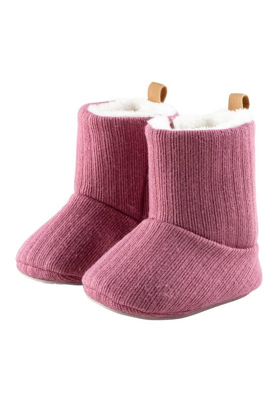 Sterntaler Baby-Stiefel in Strickoptik aus Jerseystoff