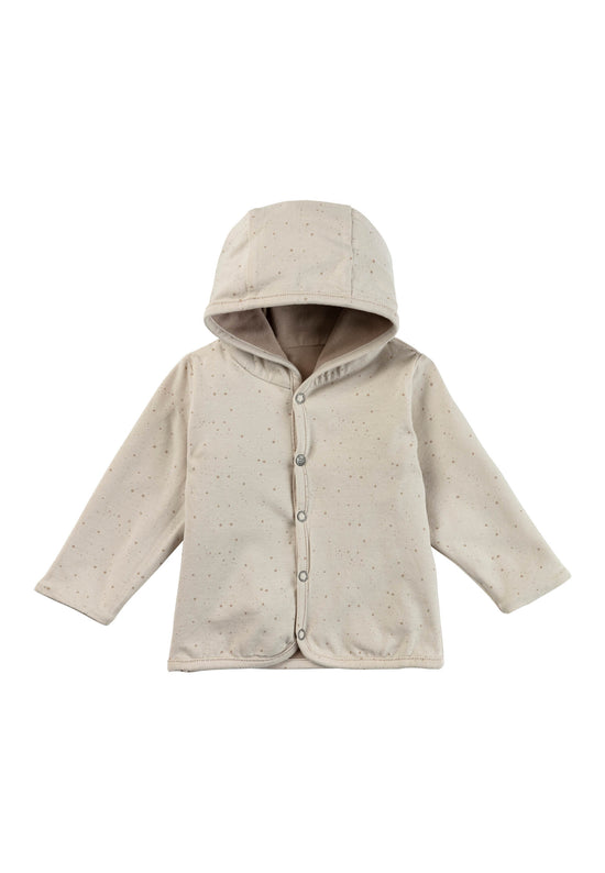 Sterntaler Wendejacke aus Baumwolljersey mit Punktedruck Auslauf