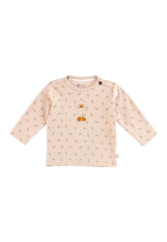Sterntaler Shirt aus Baumwolljersey und Ente Edda Motiv