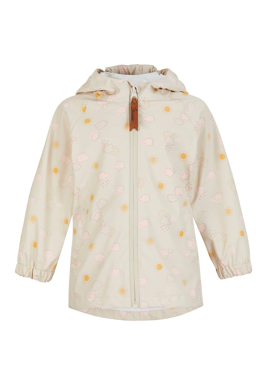 Sterntaler Regenjacke Wolke ungefüttert und wasserdicht, Beige