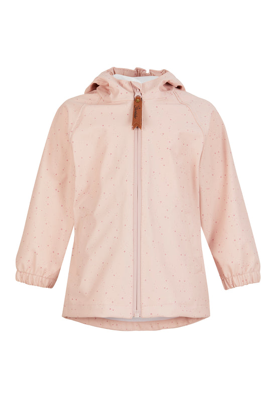 Sterntaler Regenjacke Punkte ungefüttert und wasserdicht, Rosa