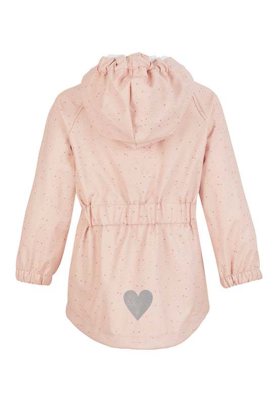 Sterntaler Regenjacke Punkte ungefüttert und wasserdicht, Rosa Kostenloser Versand