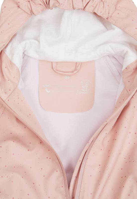 Sterntaler Regenjacke Punkte ungefüttert und wasserdicht, Rosa Kostenloser Versand