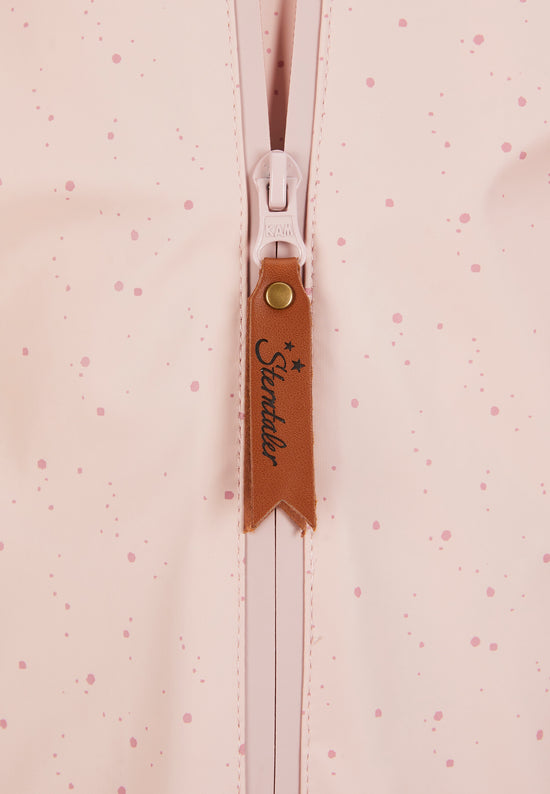 Sterntaler Regenjacke Punkte ungefüttert und wasserdicht, Rosa Kostenloser Versand