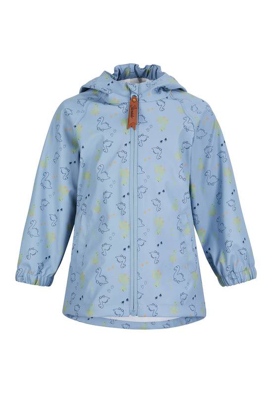 Sterntaler Regenjacke Dino ungefüttert und wasserdicht, Blau