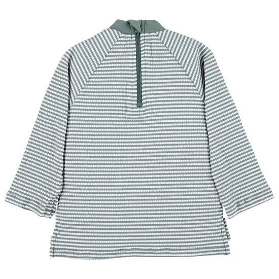 Sterntaler Langarm-Schwimmshirt in dunkelgrün mit Hai-Print Weihnachtsangebot