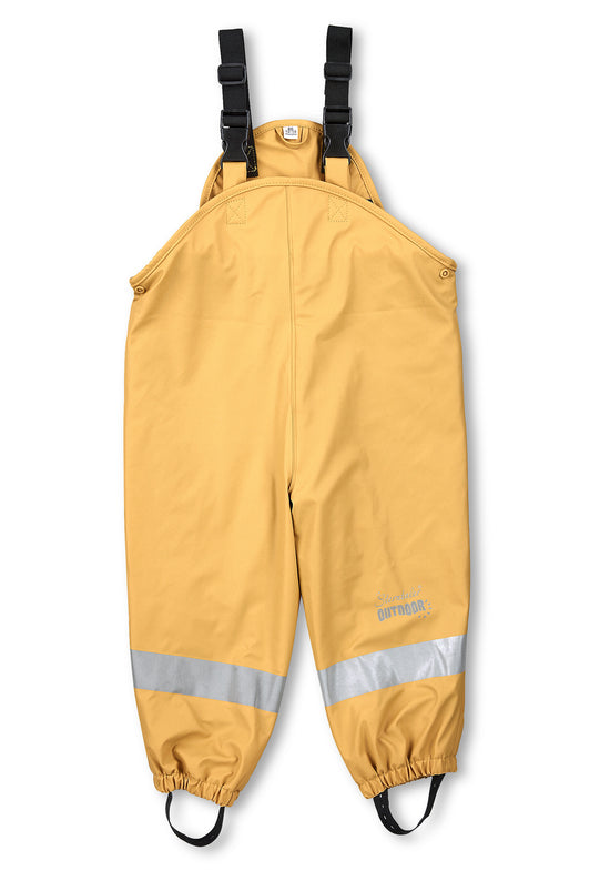 Sterntaler Regenträgerhose gefüttert mit Reflektoren, uni