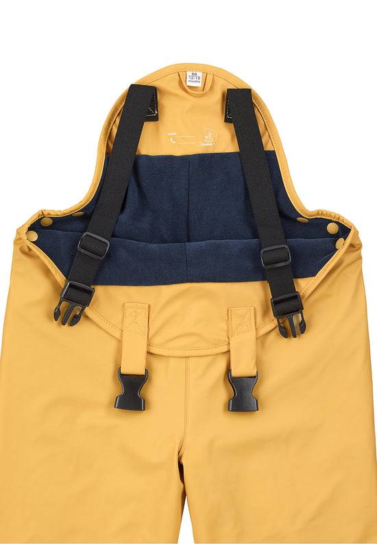 Sterntaler Regenträgerhose gefüttert mit Reflektoren, uni Vatertagsangebot