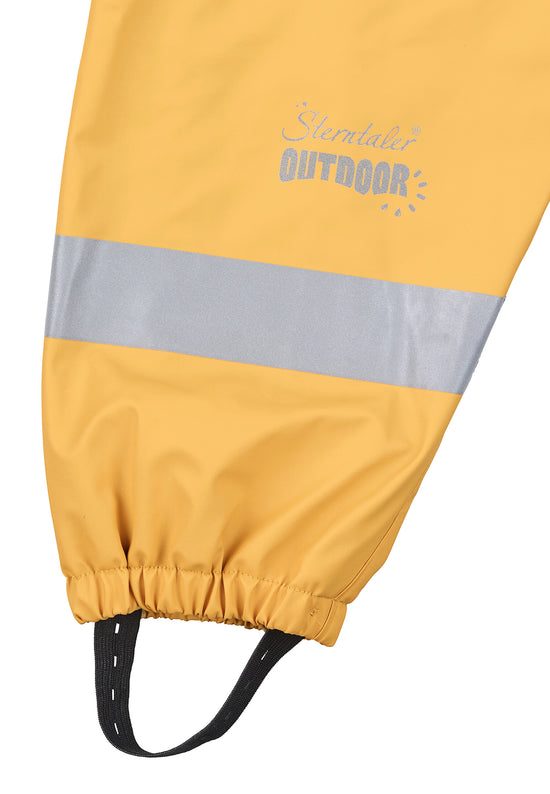 Sterntaler Regenträgerhose gefüttert mit Reflektoren, uni Vatertagsangebot