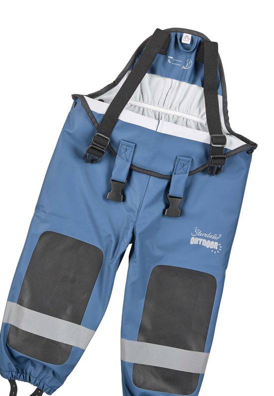 Sterntaler Funktions-Regenhose mit Trägern und Reflektoren Lagerräumung