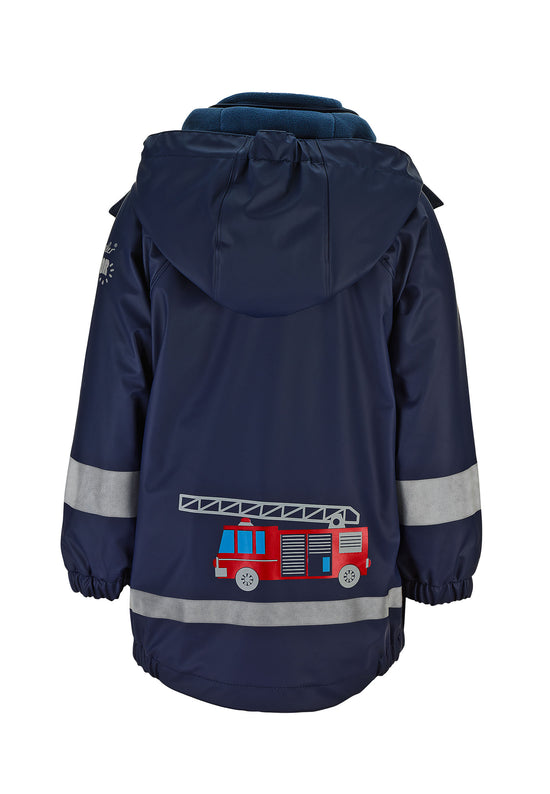Sterntaler Regenjacke mit Innenjacke und Feuerwehrprint Zeitlich begrenztes Angebot