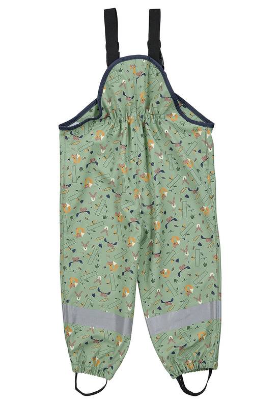 Sterntaler Regenträgerhose Waldtiere ungefüttert, wasserdicht Exklusive Angebote