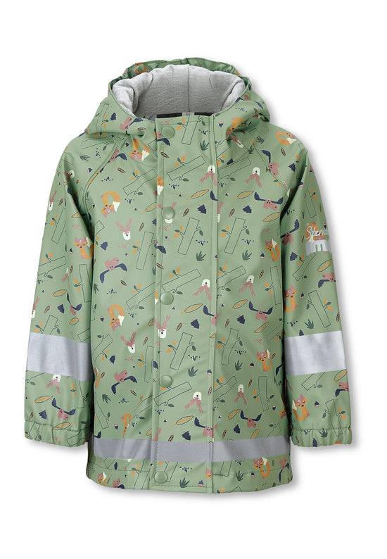 Sterntaler Regenjacke Waldtiere ungefüttert und wasserdicht