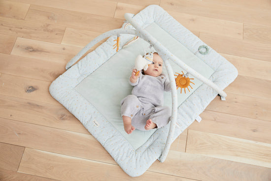 Sterntaler Baby Spielbogen Ente Edda in helltürkis Super Rabatt