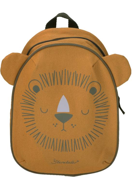 Sterntaler Rucksack Löwe Lio in rost mit 3D-Ohren, 4,5L