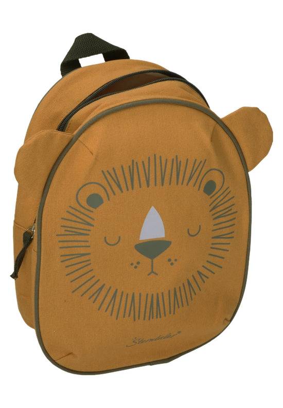 Sterntaler Rucksack Löwe Lio in rost mit 3D-Ohren, 4,5L Fabrikladen